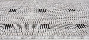 Makro Abra Kusový koberec Sisal MELISSA KE63A šedý Rozměr: 60x200 cm