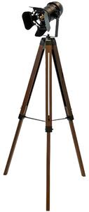 Angel Cerdá Ořechová stojací lampa No. 8109, 101/145 cm