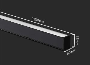 LED Solution Černé lineární závěsné LED svítidlo 40W CCT Premium 10468