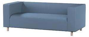 Potah na pohovku IKEA Klippan 2-místná barva modrá látka pletený vzor