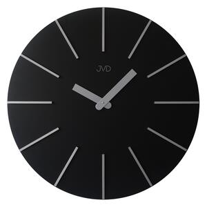 JVD Obrovské designové dřevěné nástěnné hodiny průměr 70cm JVD HC702.2