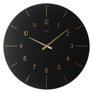 JVD Obrovské designové dřevěné nástěnné hodiny pr. 70cm JVD HC701.2 (hodiny o průměru 700mm)