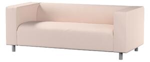 Potah na pohovku IKEA Klippan 2-místná barva růžová látka pletený vzor