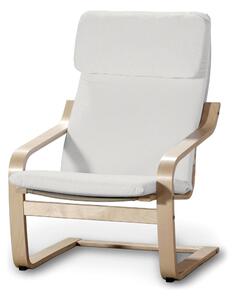 Sedák na křeslo IKEA Poäng barva béžová látka pletený vzor