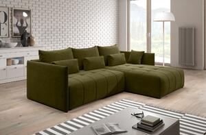 Designová sedací souprava ILONIE - olivová