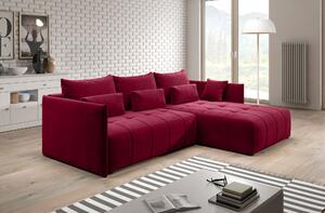 Designová sedací souprava ILONIE - červená