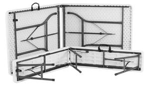 TENTino Plastový pivní set skládací - 180 cm (šířka stolu 76 cm)