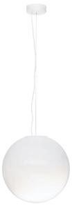 -25 % Dny Marianne - Nova Luce Bílé skleněné závěsné LED světlo Bolita 40 cm
