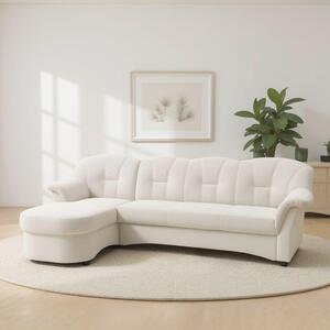 ROHOVÁ SEDAČKA, textil, krémová MID.YOU - Sedací soupravy, Online Only