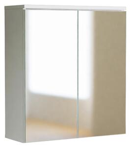 ZRCADLOVÁ SKŘÍŇKA, bílá, 54/61/20 cm MID.YOU - Koupelnové série, Online Only