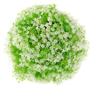 Buxus s bílou kytičkou DKKYT18013