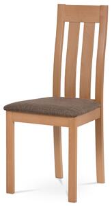 Dřevěná židle TROGON, buk/hnědá