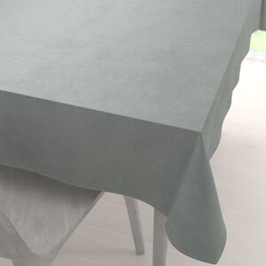 Biante Sametový obdélníkový ubrus Velvet Premium SVP-046 Světle šedý 50x100 cm