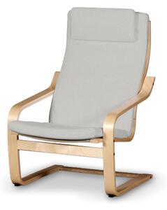 Sedák na křeslo IKEA Poäng II barva šedá látka pletený vzor