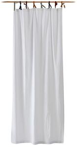 Bílý závěs Kave Home Zelda 135 x 270 cm