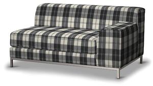 Potah na pohovku IKEA, pravé provevedení Kramfors 2-místná barva černá látka pletený vzor, vzorované