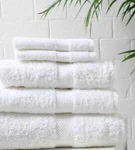 Ručník Hotel Premium Quality Cotton Yarn King of Cotton® Barva: Bílá, Rozměry: 30 x 30 cm