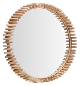 Dřevěné závěsné zrcadlo Kave Home Polke 60 cm