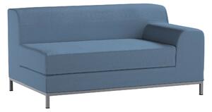 Potah na pohovku IKEA, pravé provevedení Kramfors 2-místná barva modrá látka pletený vzor
