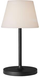 Černá kovová nabíjecí stolní LED lampa Halo Design New Northern 29 cm