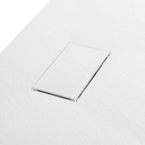 Cerano Gusto, obdélníková sprchová vanička 100x70x3 cm z minerálního kompozitu, bílá, CER-CER-414599