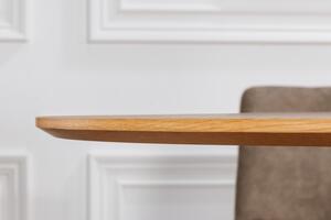 Kulatý jídelní stůl VALHALLA NATUR 140 CM dubová dýha Nábytek | Jídelní prostory | Jídelní stoly | Všechny jídelní stoly