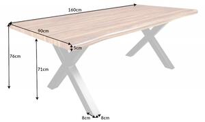 Jídelní stůl WILD 160 CM vzhled ořech Nábytek | Jídelní prostory | Jídelní stoly | Všechny jídelní stoly