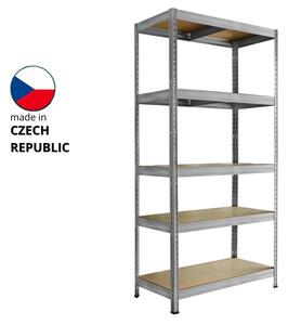 Kovový regál KOVONA 180x90x40 - pozinkovaný