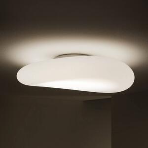 Stilnovo Mr. Magoo LED stropní svítidlo, fáze, Ø52cm, stmívatelný, Bílá / opál, Obývací pokoj / jídelna, Plast, Design