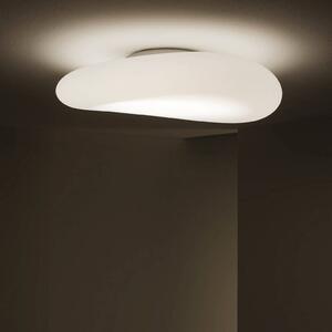 Stilnovo LED stropní svítidlo Mr. Magoo, DALI, 76 cm, stmívatelný, Bílá / opál, Obývací pokoj / jídelna, Plast, Moderní