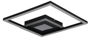 Searchlight 44250BK - LED Stm stropní svítidlo QUADRATE LED/24W/230V 36x36 cm
