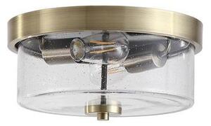 Searchlight 66210-2AB-Koup stropní sv PRESTON 2xE27/60W/230V IP44 pr.33cm mosaz
