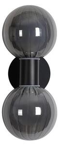 Searchlight 30507BK - Nástěnné svítidlo LUMINSPHERE 2xG9/7W/230V černá