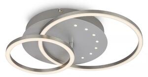 Brilo - LED Stmívatelné stropní svítidlo LED/26W/230V 3000K matný chrom
