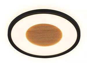 Brilo - LED Stropní svítidlo SUFIT WOOD LED/18W/230V 3000K pr. 29 cm