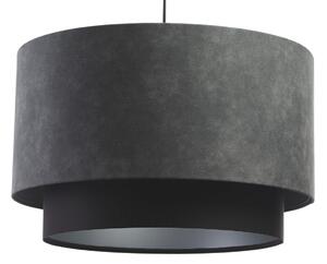 BPS koncept Závěsné svítidlo DUO ellegant, 1xE27, ø 50 cm, v. 35 cm Barva: Šedá