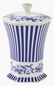 Porcelánová váza's víčkem Steccato