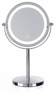 Kosmetické zrcadlo s LED osvětlením, 10násobným zvětšením, dotykovým ovládáním a 360° otočnou hlavou. BEAUTIFLY Looking Glass Light
