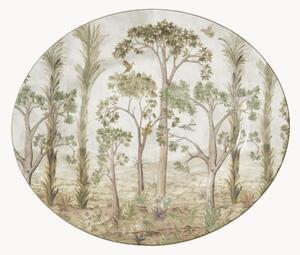 Oválný porcelánový talíř Tall Trees