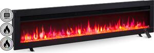 Elektrický krb, vestavný krb BALDERIA Agnes 60 – výkon až 1800 W, černý