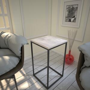 ASIR Odkládací stolek PURE bílý dub