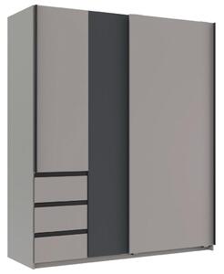 Skříň s posouvacími dveřmi ADRIA, šířka 168 cm