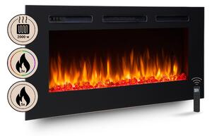 Elektrický krb BALDERIA Fiamma 48 – vestavný krb – erný
