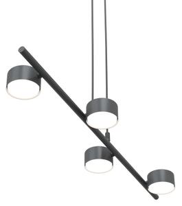 Lustr na lanku SORA 4xGX53/12W/230V černá