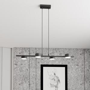 Lustr na lanku SORA 4xGX53/12W/230V černá