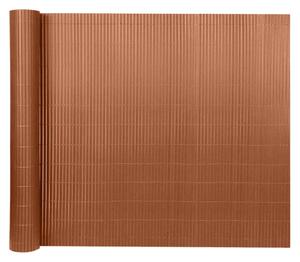 KONDELA Zahradní zástěna, hnědá, 300x100 cm, ABEO