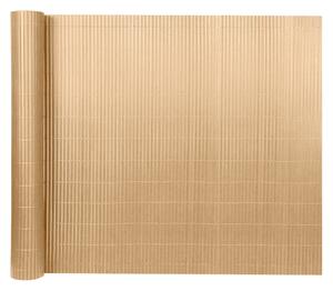 KONDELA Zahradní zástěna, přírodní, 300x100 cm, ABEO