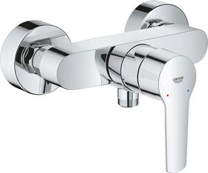 Jednopáková sprchová baterie Grohe Start, montá na ze, 1/2" závitové pipojení, chrom, keramická kartue, nastavitelný omezova prtoku