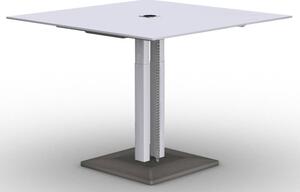NARBUTAS - Jednací stůl JAZZ 120x120 cm se zásuvkou - MDF