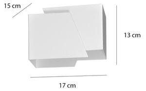Nástěnné svítidlo FROST 1xG9/8W/230V bílá